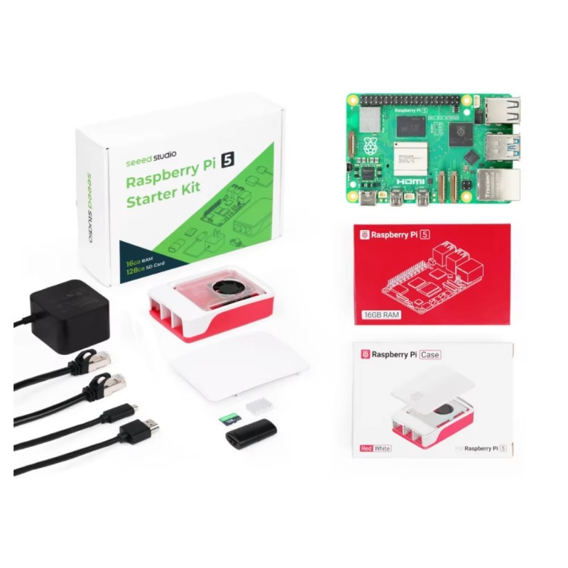 Raspberry Pi 5 8Gb - Kit de démarrage 5 - 4