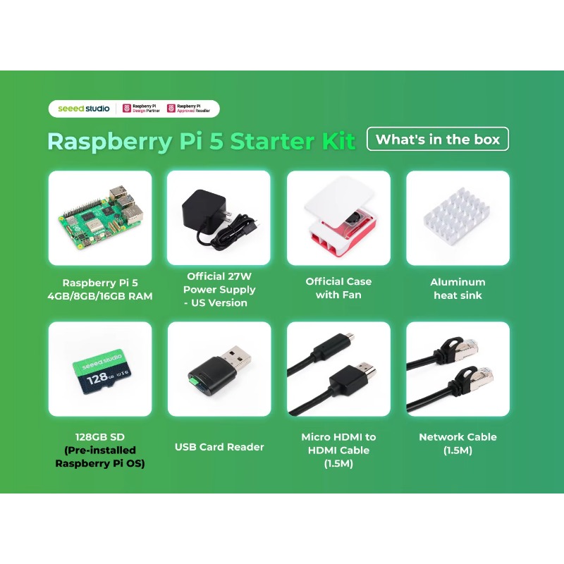 Kit de démarrage 5 - 4 Go/8 Go - Raspberry Pi 5 8Gb avis et prix
