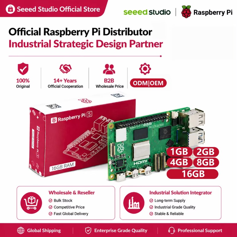 Produit en gros : Kit de carte - Raspberry Pi 5 8Gb avis et prix