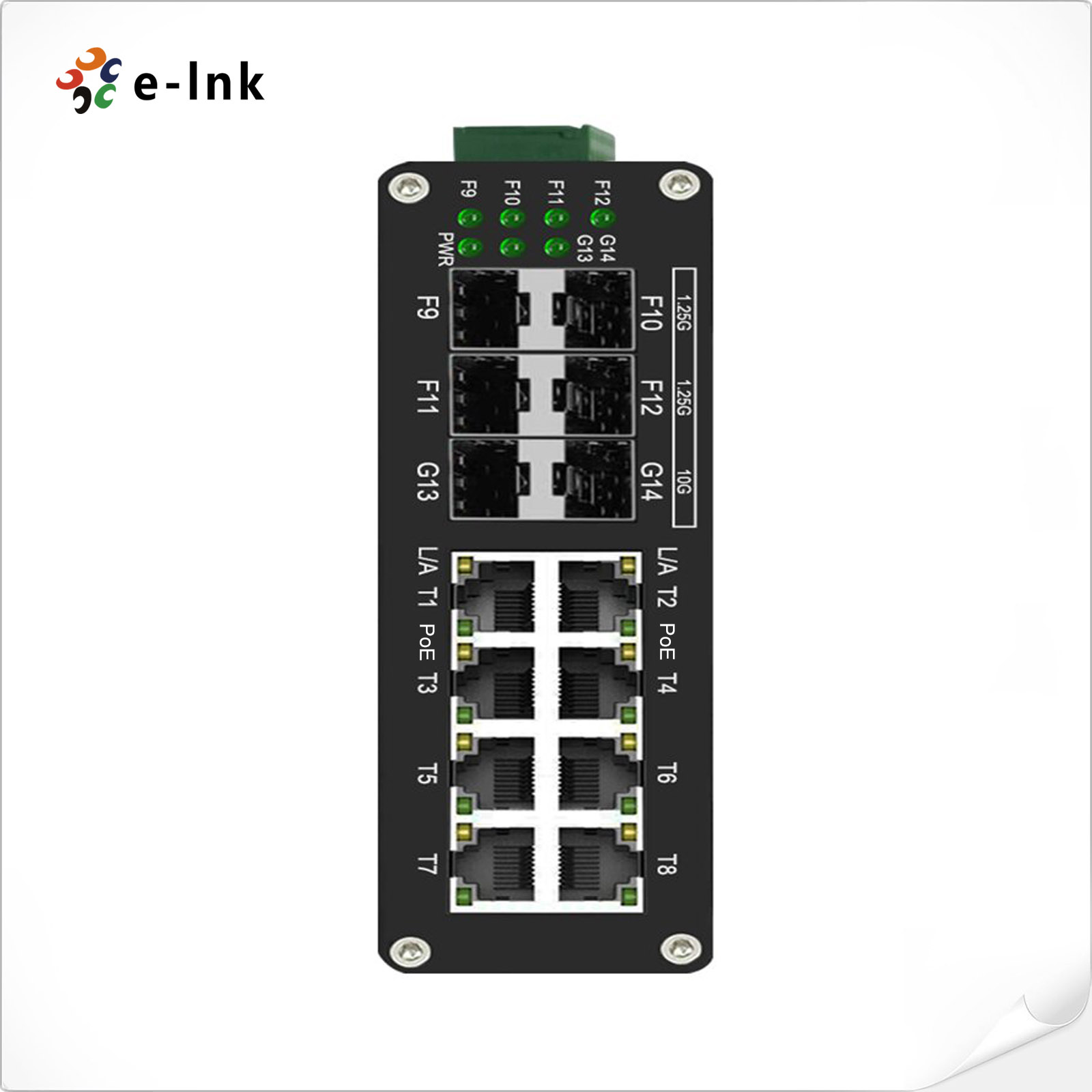 Commutateur Ethernet industrie - Managed Gigabit Poe Switch 8 Port 802.3At avis et prix